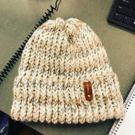 WHITE MULTI COLOR HAT WITH ANXIOUSLOOMERS TAG